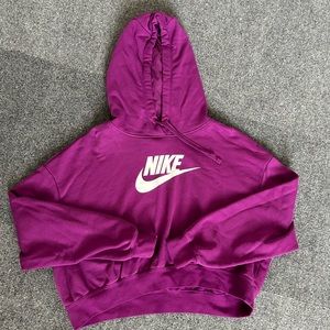 Nike cropped hoodie